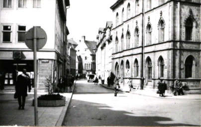 Stadtarchiv Weimar, 60 10-5/10, Blick vom Markt in die Windischenstraße, 1975