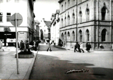 Stadtarchiv Weimar, 60 10-5/10, Blick vom Markt in die Windischenstraße, um 1970