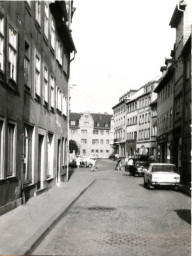 Stadtarchiv Weimar, 60 10-5/10, Blick aus der Windischenstraße zum Markt, 1978