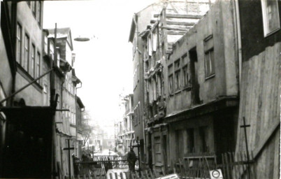 Stadtarchiv Weimar, 60 10-5/10, Blick in die Windischenstraße , 1978