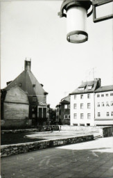 Stadtarchiv Weimar, 60 10-5/10, Blick von der Neugasse in die Windischenstraße , 1985