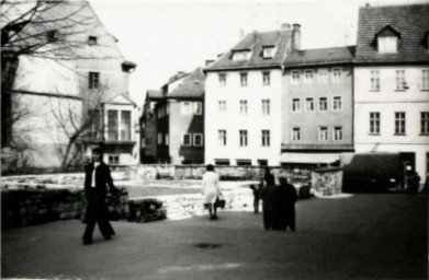 Stadtarchiv Weimar, 60 10-5/10, Blick in die Windischenstraße , 1985