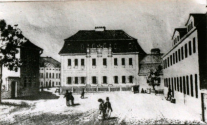 Stadtarchiv Weimar, 60 10-5/10, Blick auf die Esplanade (Zeichnung), ohne Datum