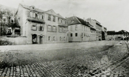 Stadtarchiv Weimar, 60 10-5/10, Blick in die Schillerstraße, vor 1893