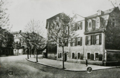 Stadtarchiv Weimar, 60 10-5/10, Blick in die Schillerstraße, ohne Datum