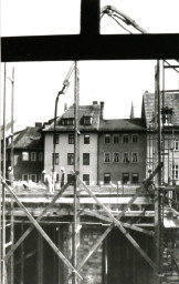 Stadtarchiv Weimar, 60 10-5/10, Blick aus dem Schillerhaus zur Windischenstraße, 1985