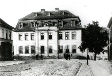 Stadtarchiv Weimar, 60 10-5/10, Blick auf das Wittumspalais, ohne Datum