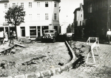 Stadtarchiv Weimar, 60 10-5/10, Blick in die Frauentorstraße , 1968