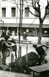 Stadtarchiv Weimar, 60 10-5/10, Blick in die Schillerstraße , ohne Datum