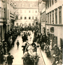 Stadtarchiv Weimar, 60 10-5/10, Blick auf die Neugasse , um 1920