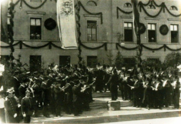 Stadtarchiv Weimar, 60 10-5/11, Blick auf den Theaterplatz, ohne Datum