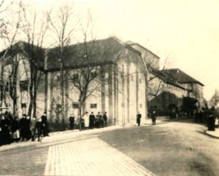 Stadtarchiv Weimar, 60 10-5/11, Blick vom Sophienstiftsplatz in die Dingelstedtstraße, vor 1907