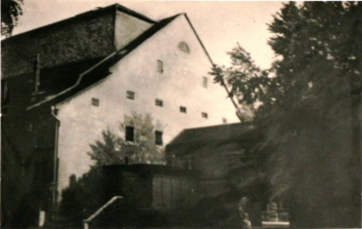 Stadtarchiv Weimar, 60 10-5/11, Blick auf die Rückseite des Hoftheaters , um 1907