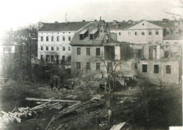 Stadtarchiv Weimar, 60 10-5/11, Blick auf Innere Erfurter Straße, 1907