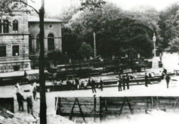 Stadtarchiv Weimar, 60 10-5/11, Blick auf den Sophienstiftsplatz, 1907