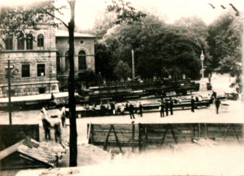 Stadtarchiv Weimar, 60 10-5/11, Blick auf den Sophienstiftsplatz, 1907