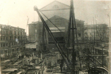 Stadtarchiv Weimar, 60 10-5/11, Blick auf den Theaterplatz, 1907