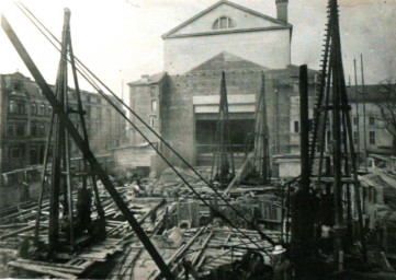 Stadtarchiv Weimar, 60 10-5/11, Blick auf den Theaterplatz, 1907