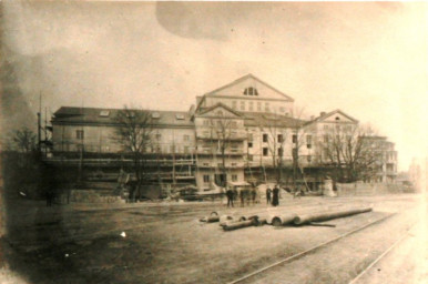 Stadtarchiv Weimar, 60 10-5/11, Blick auf der Sophienstiftsplatz, 1907