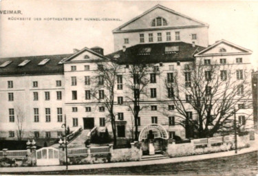 Stadtarchiv Weimar, 60 10-5/11, Blick auf den Sophienstiftsplatz, 1908