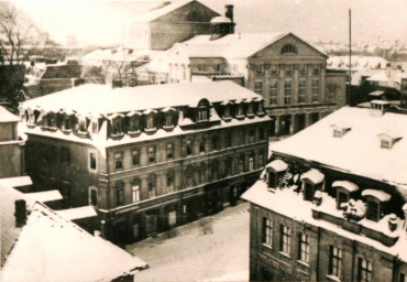 Stadtarchiv Weimar, 60 10-5/11, Blick auf das Nationaltheater, vor 1945