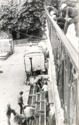 Stadtarchiv Weimar, 60 10-5/11, Blick vom Balkon des Deutschen Nationaltheaters, 1975