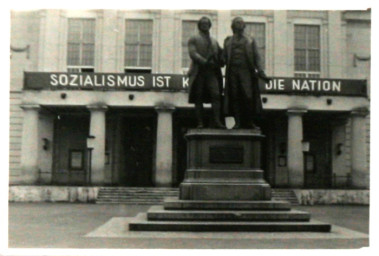 Stadtarchiv Weimar, 60 10-5/11, Goethe-Schiller-Denkmal, ohne Datum