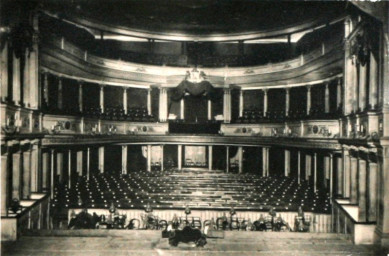 Stadtarchiv Weimar, 60 10-5/11, Innenansicht des Hoftheaters, 1906