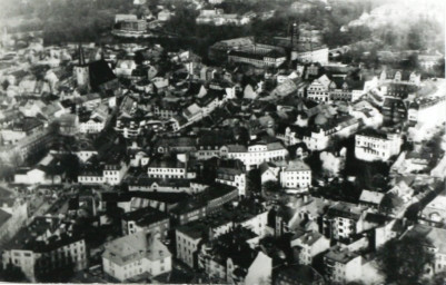 Stadtarchiv Weimar, 60 10-5/12, Blick auf das Stadtzentrum Weimar, nach 1971