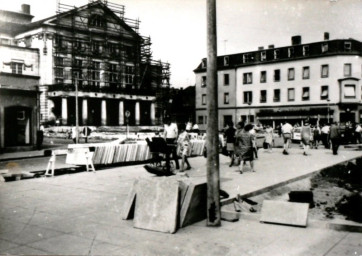 Stadtarchiv Weimar, 60 10-5/12, Blick auf den Theaterplatz , ohne Datum