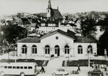 Stadtarchiv Weimar, 60 10-5/12, Blick auf die Kunsthalle , 1955