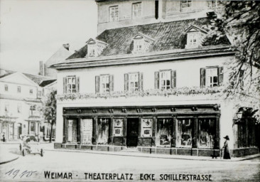 Stadtarchiv Weimar, 60 10-5/12, Schillerstraße 19 , 1910