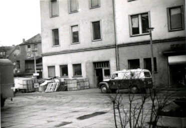 Stadtarchiv Weimar, 60 10-5/12, Blick auf den Theaterplatz, ohne Datum