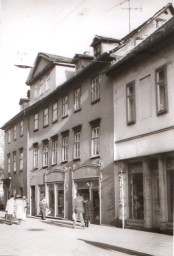 Stadtarchiv Weimar, 60 10-5/13, Blick in die Wielandstraße , 1979