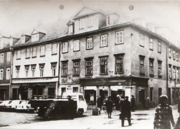 Stadtarchiv Weimar, 60 10-5/13, Blick in die Geleitstraße, 1979