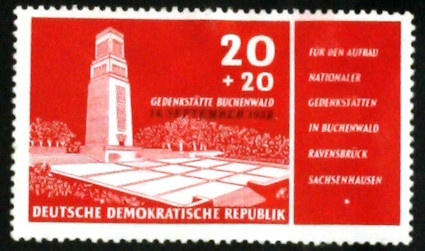 Stadtarchiv Weimar, 60 10-5/14, Original Briefmarke der Deutschen Demokratischen Republik, ohne Datum