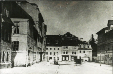 Stadtarchiv Weimar, 60 10-5/14, Blick in die Schillerstraße , ohne Datum