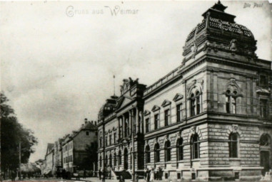 Stadtarchiv Weimar, 60 10-5/14, Blick auf den Karlsplatz, um 1900