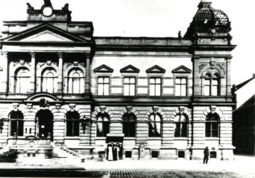 Stadtarchiv Weimar, 60 10-5/14, Kaiserliches Postamt am Karlsplatz, um 1900