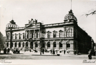 Stadtarchiv Weimar, 60 10-5/14, Kaiserliches Postamt am Karlsplatz, ohne Datum