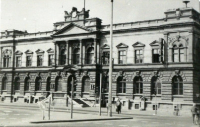 Stadtarchiv Weimar, 60 10-5/14, Hauptpostamt am Goetheplatz, ohne Datum