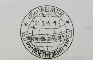 Stadtarchiv Weimar, 60 10-5/14, Poststempel, ohne Datum