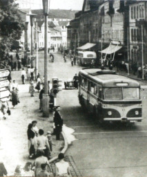 Stadtarchiv Weimar, 60 10-5/15, Blick auf den Goetheplatz, 1959