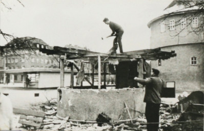 Stadtarchiv Weimar, 60 10-5/15, Blick auf den Goetheplatz, ohne Datum