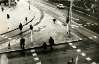 Stadtarchiv Weimar, 60 10-5/15, Blick auf den Goetheplatz, um 1980