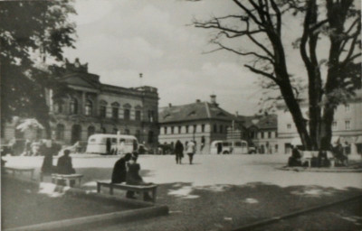 Stadtarchiv Weimar, 60 10-5/15, Blick auf den Goetheplatz  , ohne Datum