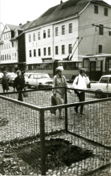 Stadtarchiv Weimar, 60 10-5/15, Blick auf den Goetheplatz  , ohne Datum