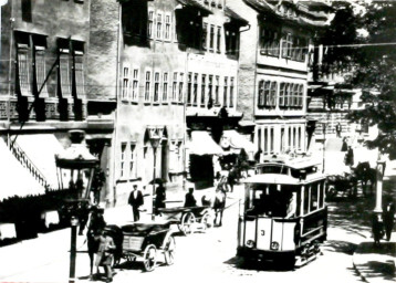 Stadtarchiv Weimar, 60 10-5/15, Blick auf den Karlsplatz , um 1910