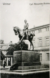 Stadtarchiv Weimar, 60 10-5/15, Carl- Alexander- Denkmal , ohne Datum