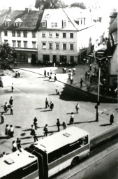 Stadtarchiv Weimar, 60 10-5/15, Blick vom Hotel "Russischer Hof" , 1985